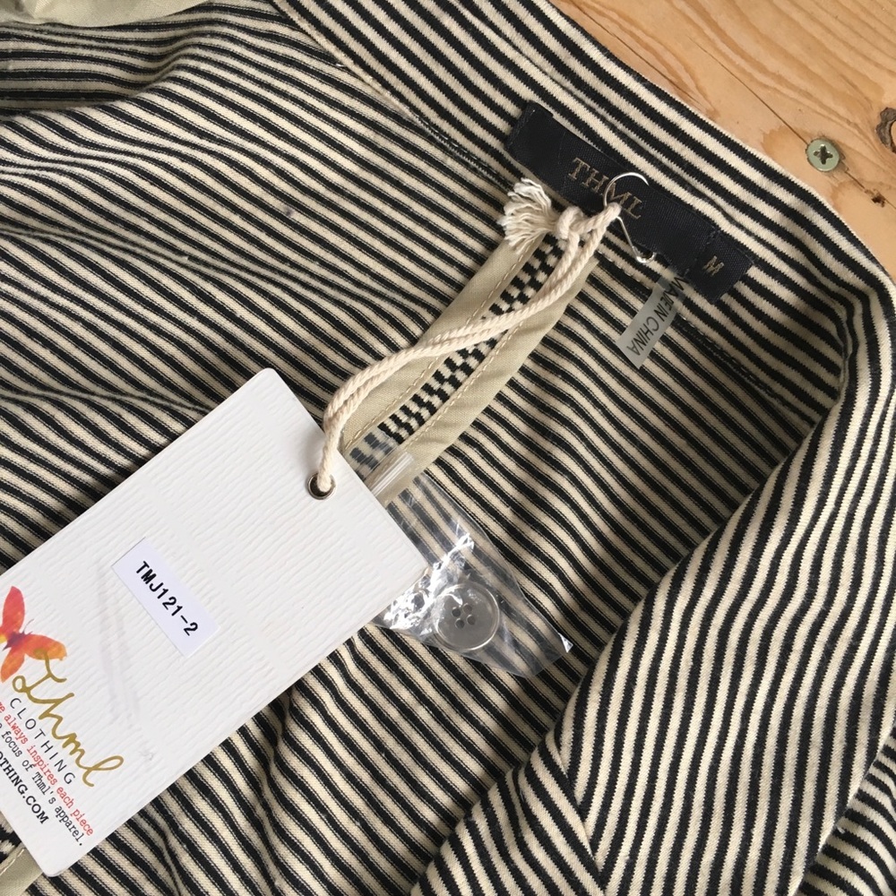 NWT THML striped blazers M - Picture 3 of 5